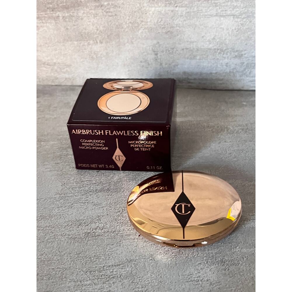 Charlotte Tilbury FAIR Airbrush Flawless Finish Complexion Perfecting Powder NIB - Picture 2 of 8